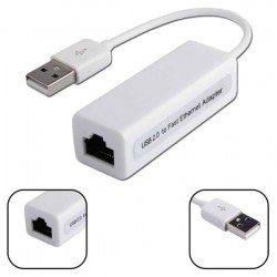 USB2.0 ETHERNET ADAPTER RS-USB2.0RJ45-1